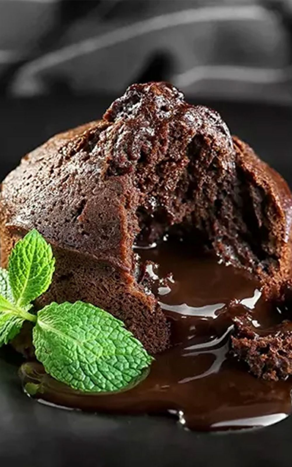 Fondant au Chocolat avec Cœur Coulant